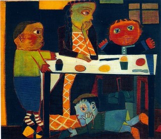 Soft Boiled Eggs 1946 by Will Barnet