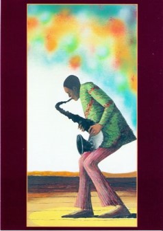 Blowin' by Benny Andrews