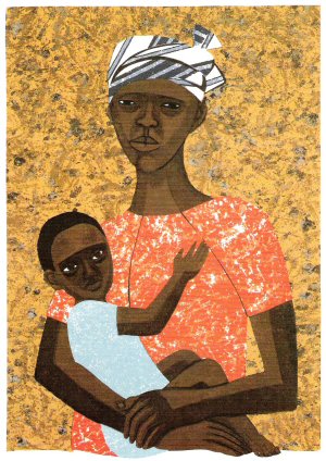 Elizabeth Catlett, Madonna II, 1991..jpg