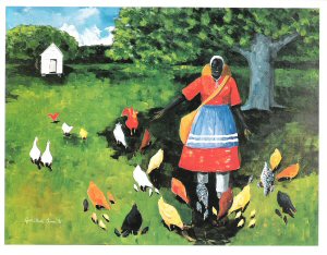Jonathan Green, Chicken Yard , 1991..jpg