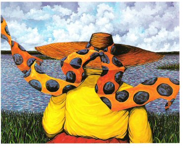 Jonathan Green, Marsh Woman , 1999..jpg