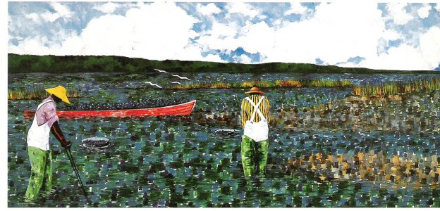 Jonathan Green, Oyster Pickers .1990..jpg