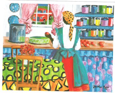 Jonathan Green,  Red Tomatoes, 1992..jpg