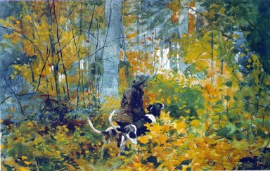 On the Trail 1892 by Winslow Homer