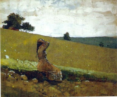 The Green Hill 1878 by Winslow Homer