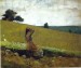 The Green Hill 1878 by Winslow Homer