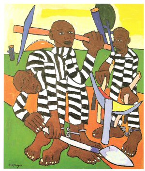 W.H.Johnson. Chain Gang , 1939..jpg