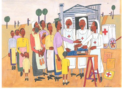 W.H.Thomson. Red Cross Nurses,1942..jpg