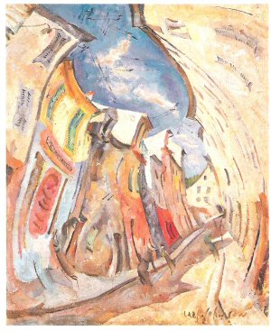 W.H.Thomson. Village houses, Gagnes-Sur-Mer,1928-29.jpg