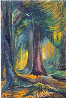 Lone Cedar 1936 by Emily Carr