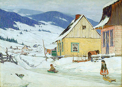 Clarence Gagnon, Pres de la Baie-Saint-Paul. 2 stars..jpg