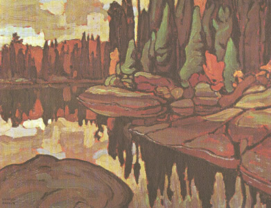 Algoma Reflections by Lawren Harris