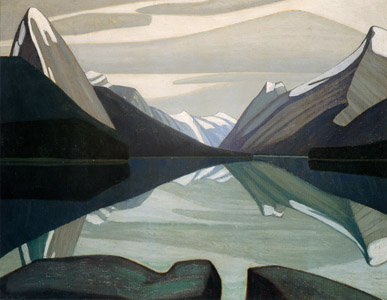 Maligne Lake 1924 by Lawren Harris
