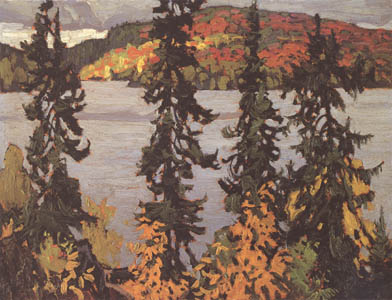 Montreal River 1920 by Lawren Harris