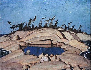 A.Y.Jackson, Nigth,Pine Island.3 stars..jpg