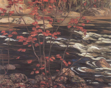The Red Maple - A.Y. Jackson , 1914. ( 1, 2 & 3 stars ).jpg