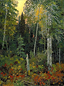 Sunset in the Bush - 1918. ( 1 & 2 stars ).jpg