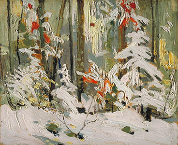 Tom Thomson, Wood Interior, Winter.2 stars..jpg