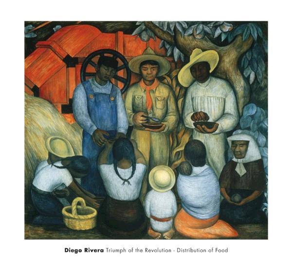 Triumph of the Revolution-Distribution of Food