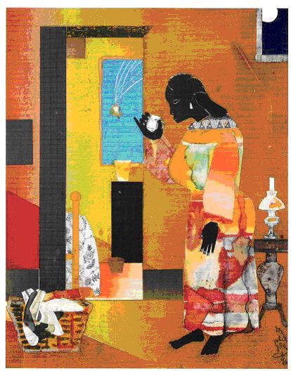 Falling Star by Romare Bearden