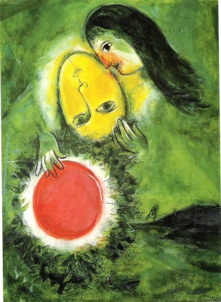 Marc Chagall, Green landscape, 1949.jpg