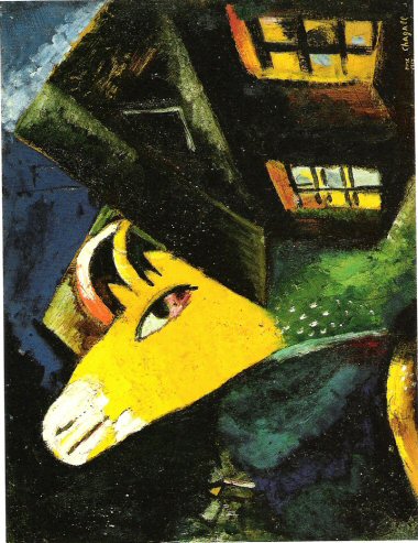 Marc Chagall, The Cowshed, 1917.jpg