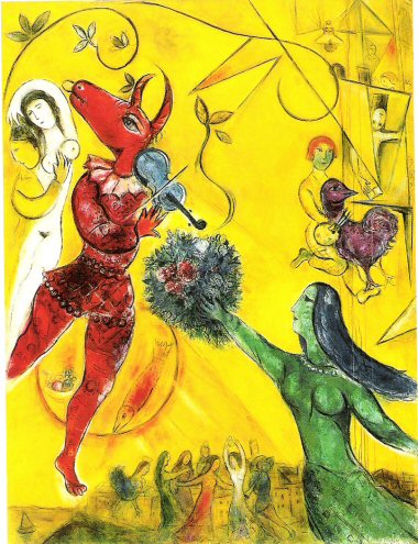 Marc Chagall, The danse, 1950-1951.jpg