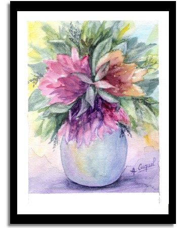 Les Grosses Fleurs by Anne Cuquel