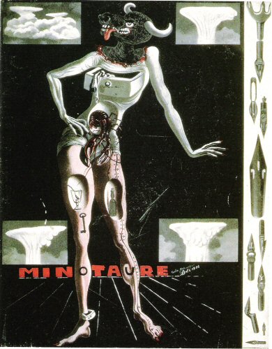 Salvador Dali, Cover of 'Minotaure' magazine, n 8, 1936.jpg