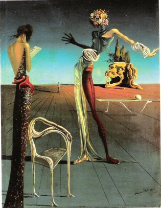 Salvador Dali, Woman with head of roses, 1935..jpg