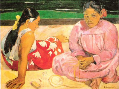 Paul Gauguin, Tahitian women, or on  the beach. 1891.jpg