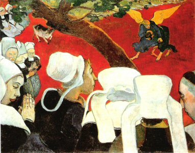 Paul Gauguin, Vision after the sermon, 1888..jpg