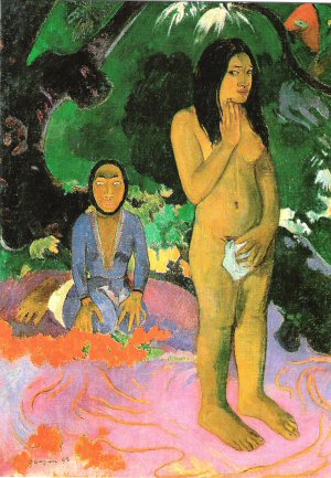 Paul Gauguin,Words of the devil . 1892.jpg