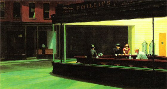 Edward Hopper , Nighthawks , 1942..jpg