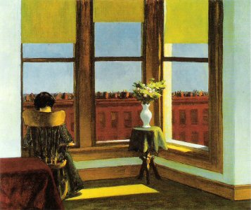 Edward Hopper , Room in Brooklyn, 1932..jpg