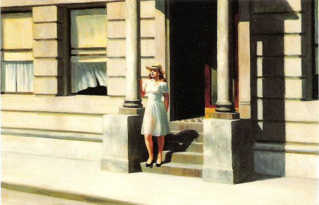Edward Hopper , Summertime, 1943.jpg