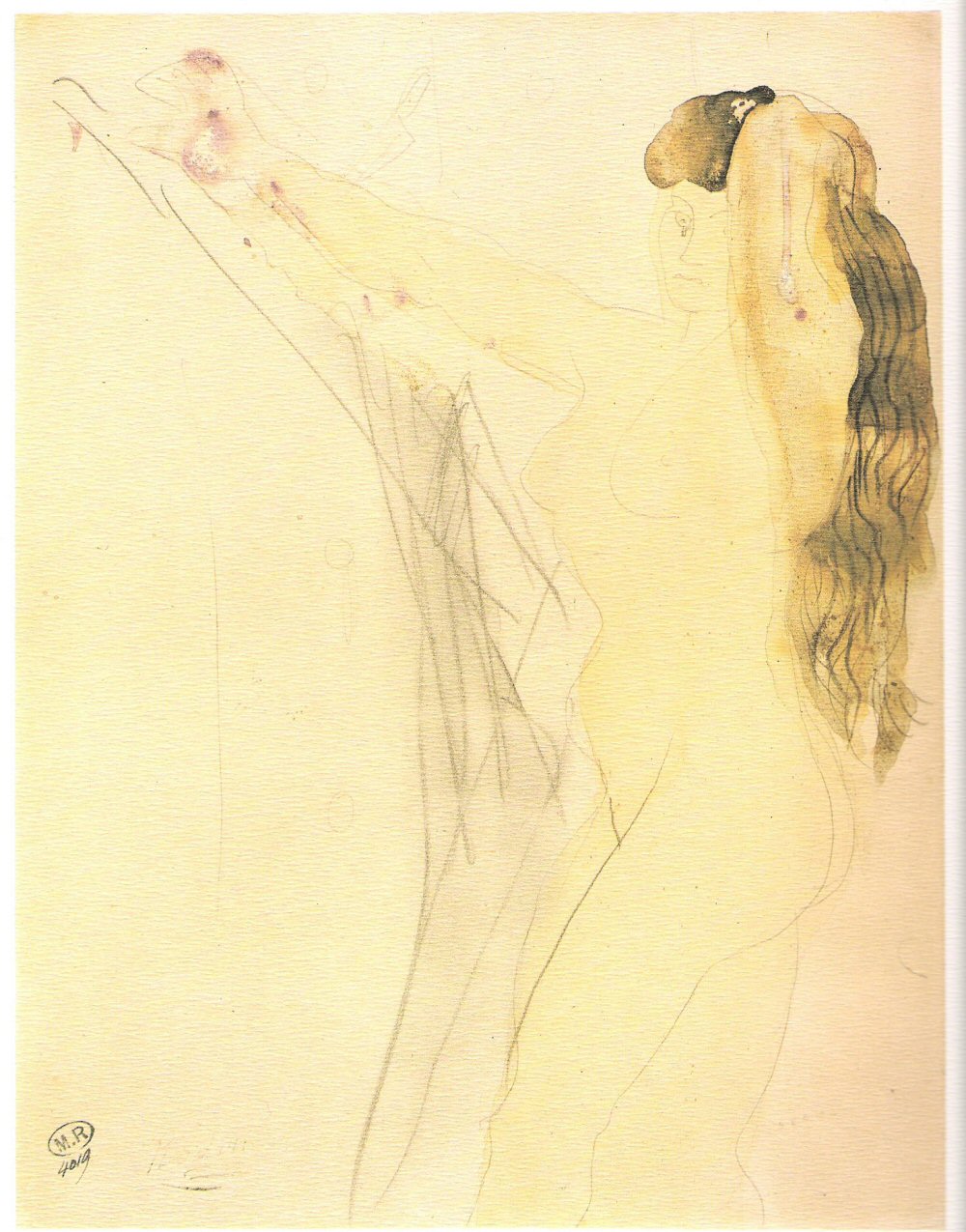 Femme nue , une main a sa chevelure.jpg