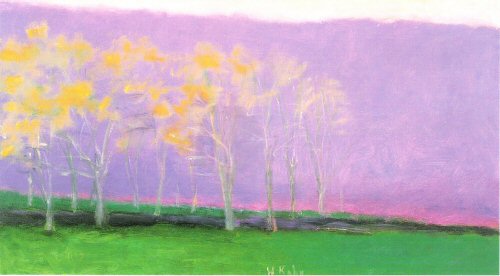 Wolf Kahn, A Purple Rise  , 1998..jpg