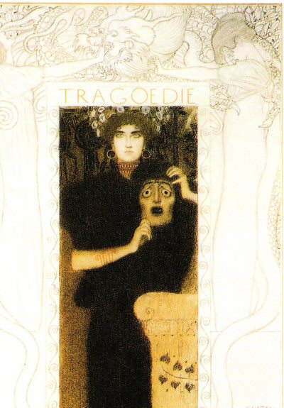 Gustav klimt, Finished drawing for the allegory, 'Tragedy' ..jpg