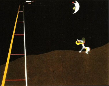 Joan Miro ,Dog barking at the moon, 1926.jpg