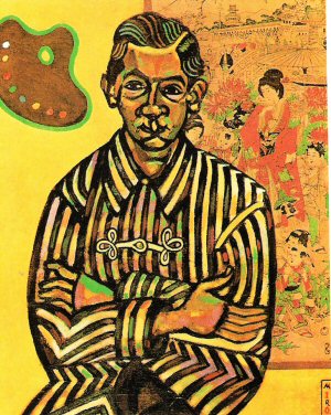 Joan Miro ,Portrait of E.C. Ricart 1917.jpg