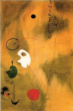 Joan Miro , The Bill , 1925.jpg