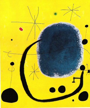 Joan Miro , The gold of Azure , 1967.jpg