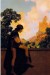 Knave Watching Violetta Depart 1924 by Maxfield Parrish