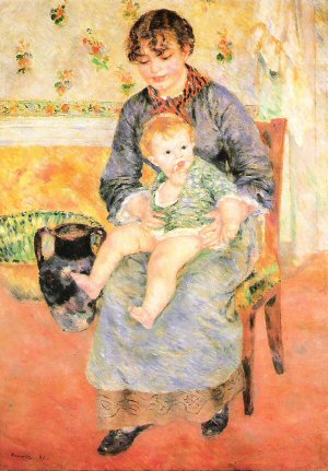 P.A. Renoir, Mother and Child, 1881..jpg
