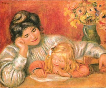 P.A. Renoir, Writing Lesson , 1905..jpg