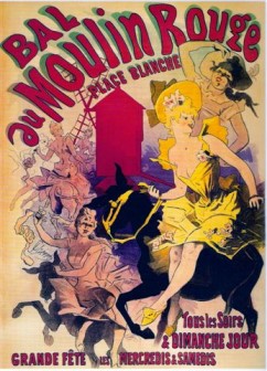 Bal du Moulin Rouge 1889 by Henri de Toulouse-Lautrec