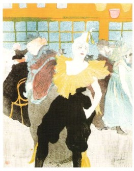 Cha-u-kao at the Moulin Rouge 1897 by Henri de Toulouse-Lautrec