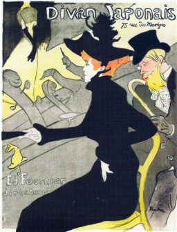 Divan Japonais 1893 by Henri de Toulouse-Lautrec