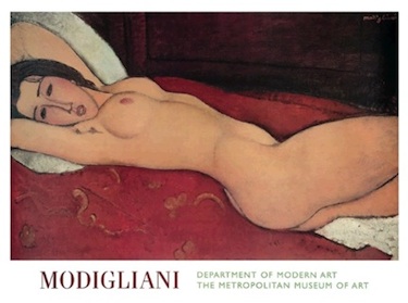 Reclining Nude by Amedeo Modigliani